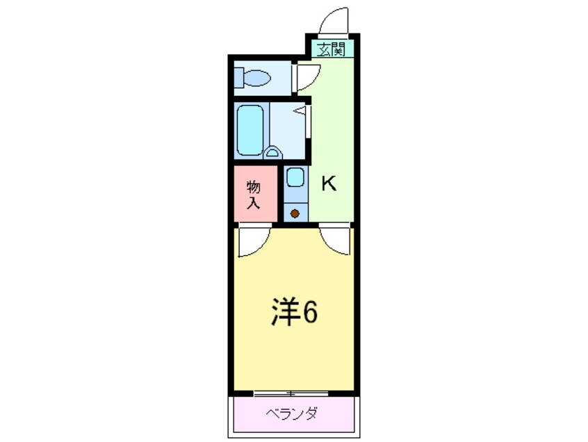 間取図 ビバント青木