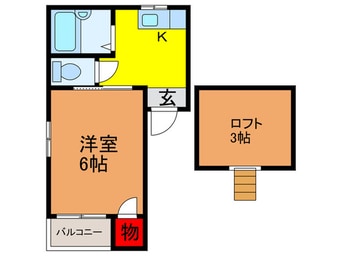 間取図 ラ・グランデルⅡ