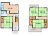 枚方市香里園山之手町戸建 4DKの間取り