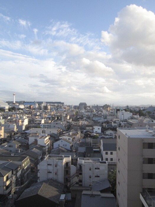 室内からの展望 ア－バンフラッツ五条堀川