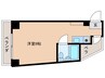 大華ハイツ 1Rの間取り