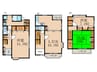 オックスハウス御屋敷 3LDKの間取り