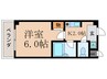 パライッソＹｕｍｉ 1Kの間取り