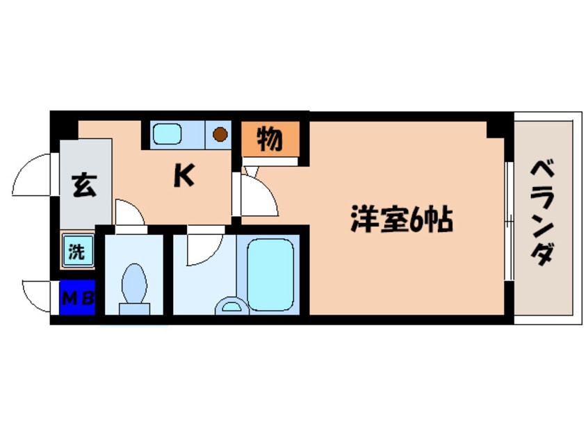 間取図 パライッソＹｕｍｉ