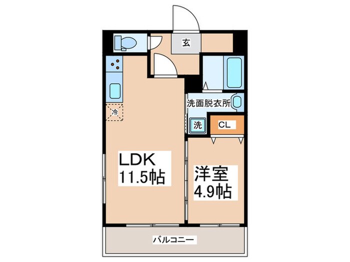 間取り図 EXハイツ公園南Ⅱ