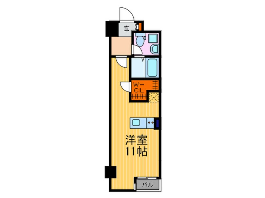 間取図 グランスウィート鴨川