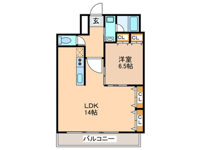 間取図 CITY　SPIRE幸町