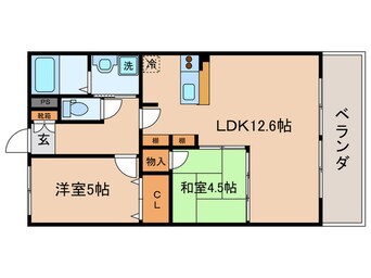 間取図 ピュアスイ－ト