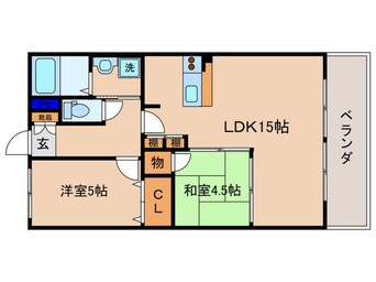 間取図 ピュアスイ－ト