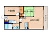 ピュアスイ－ト 2LDKの間取り