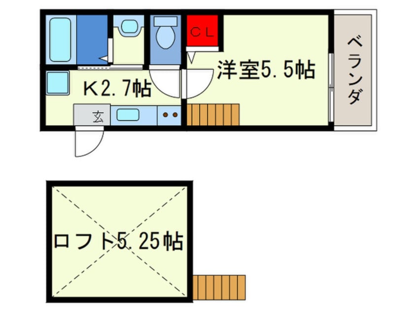 間取図 プレシャス五番館