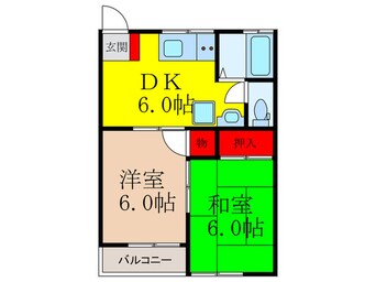 間取図 森ハイツ