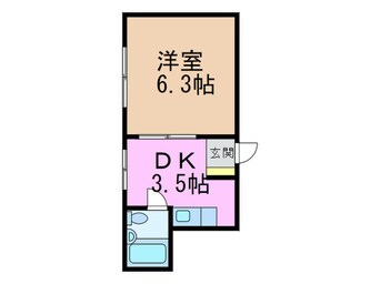 間取図 ときわハ－バ－ハイツ