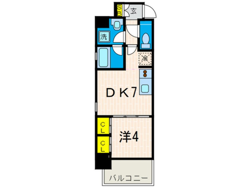 間取図 ア－バネックスみなと元町