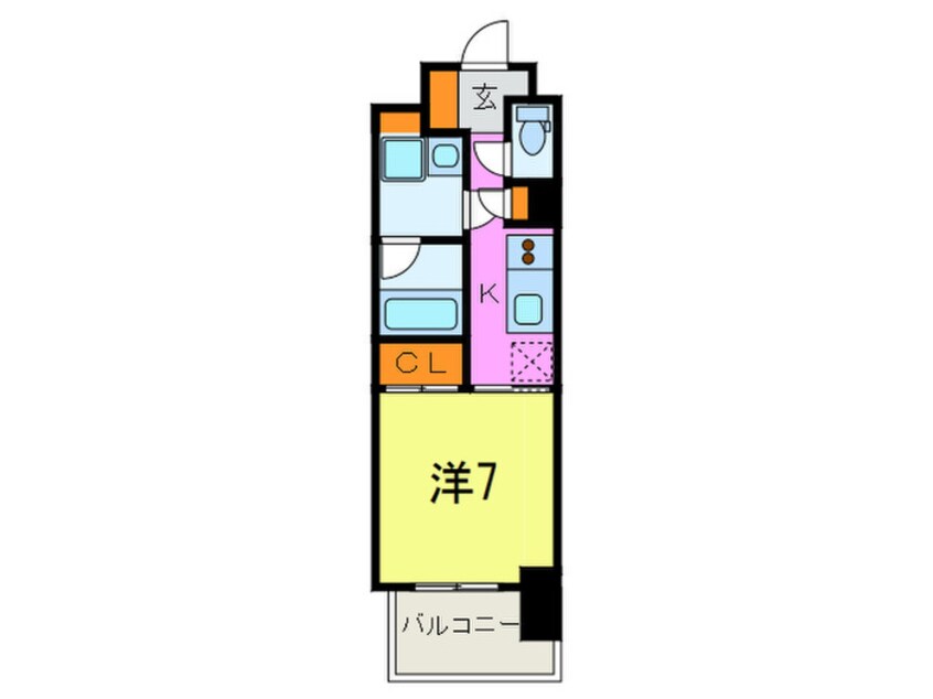 間取図 ア－バネックスみなと元町