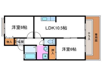 間取図 アゼリア桂川