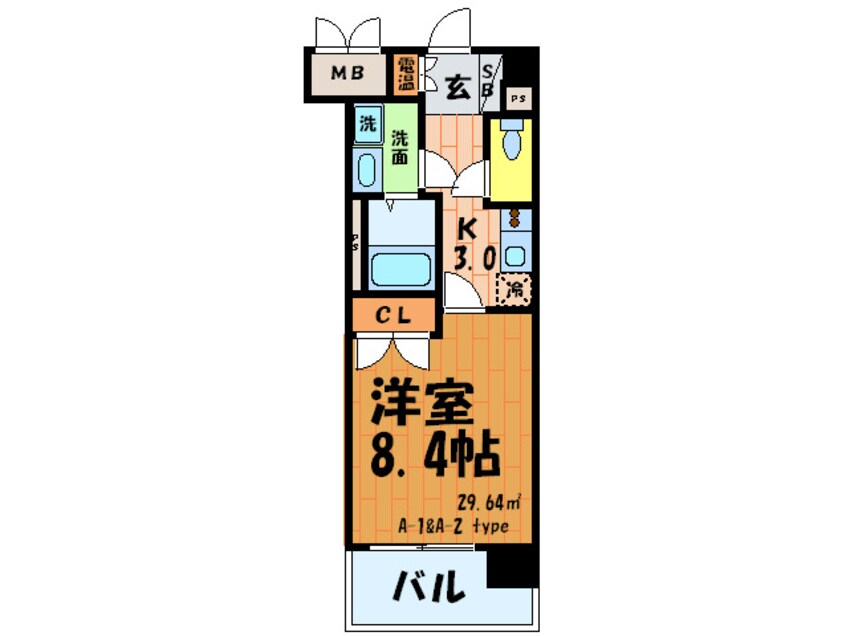 間取図 CASSIA高井田NorthCourt