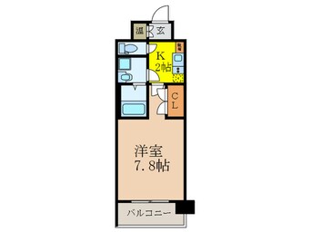 間取図 CASSIA高井田NorthCourt