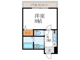 間取図 ア－クリ－ド二条城北