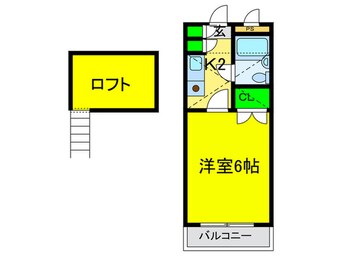 間取図 シャルマンフジ浜寺公園壱番館