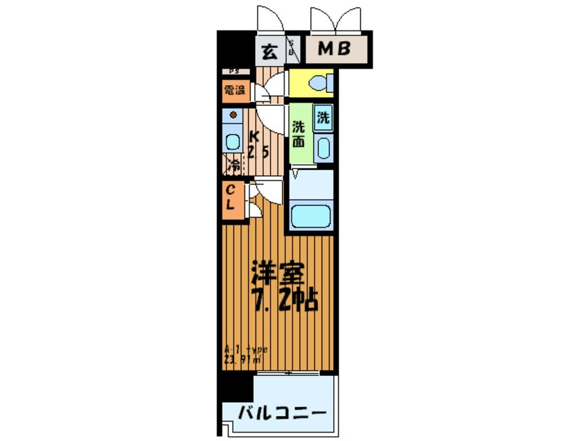 間取図 CASSIA高井田SouthCourt