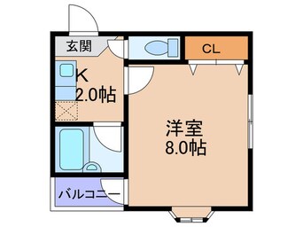 間取図 ツリガミツインビルⅠ