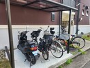 駐輪場 高津橋農住団地A棟