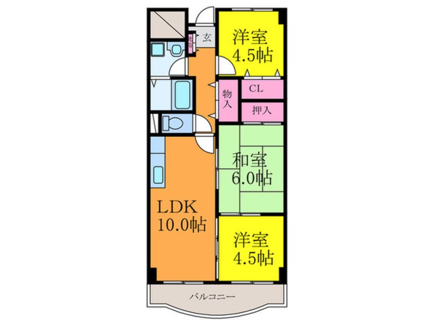 間取図 リヴァーウィンド