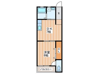 間取図 南ハイツ１号棟
