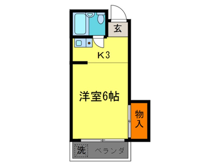 間取図 サンライズマンション