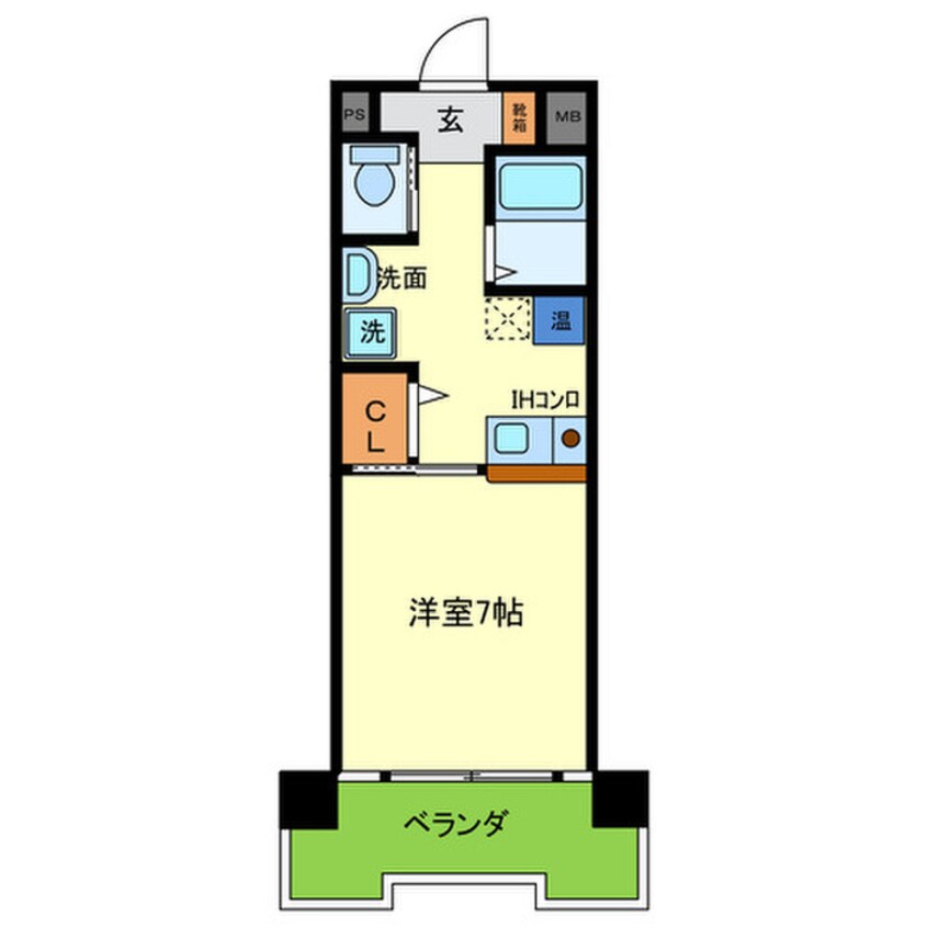 間取図 エナブル塚本