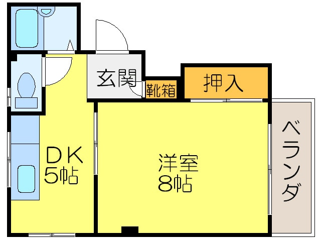 間取り図 ﾒｿﾞﾝ松原