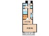 CITY　SPIRE桜川Ⅱ 1DKの間取り