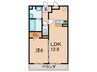 Ｄ-ｒｏｏｍﾌｪﾆｯｸｽ武庫川東 1LDKの間取り