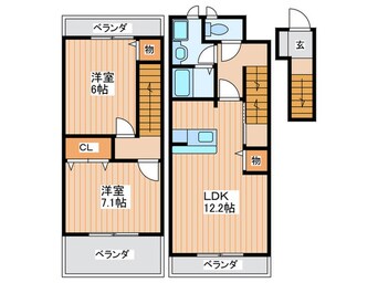 間取図 メゾン河北