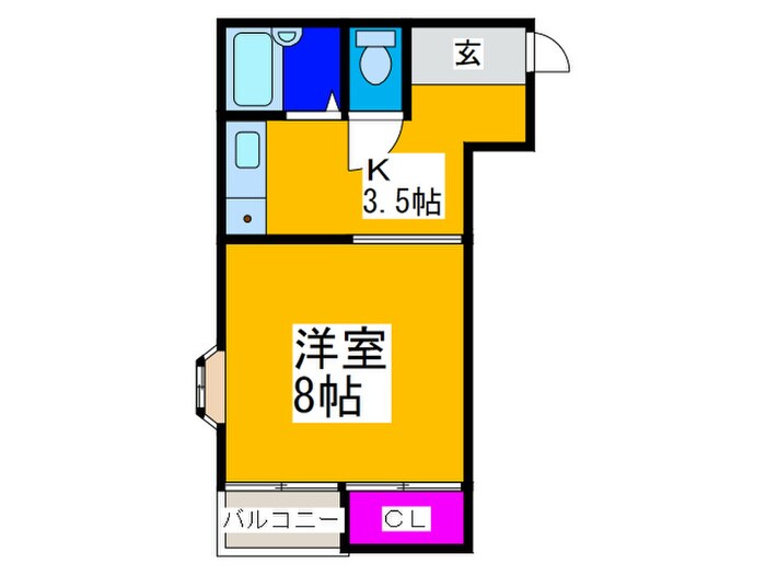 間取り図 松川ハイツ