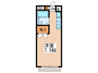 間取図 エステ－トピア八宝