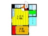 ＲＥＧＡＬＥＳＴ香里園 1LDKの間取り