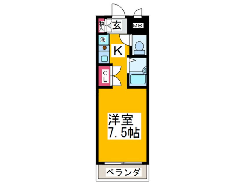 間取図 アヴァンセ２１