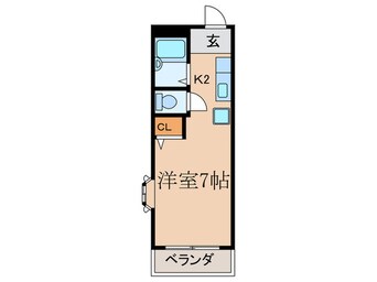 間取図 ＮＯＵ京田辺