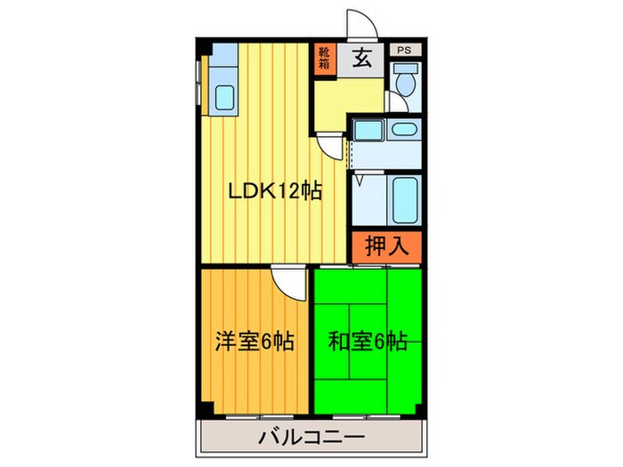 間取り図 サンエーコーポ