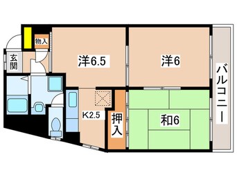 間取図 セントポーリア太秦Ⅱ