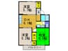 エトワールシャルム２ 3DKの間取り