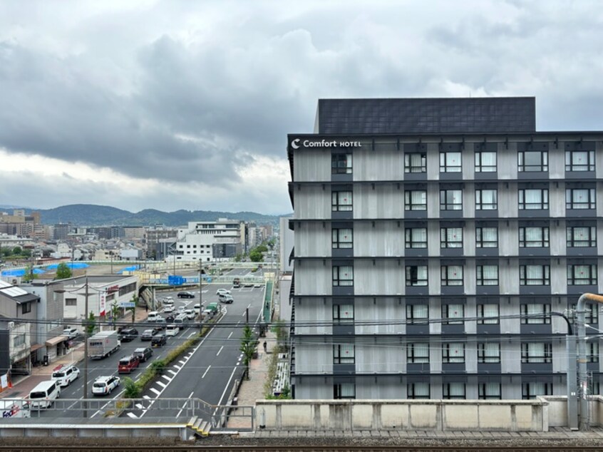 室内からの展望 メディナ東寺