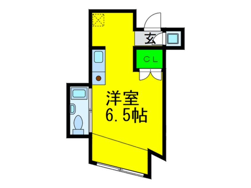 間取図 ハイツヤマザキ