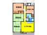 城賀パレス 4LDKの間取り