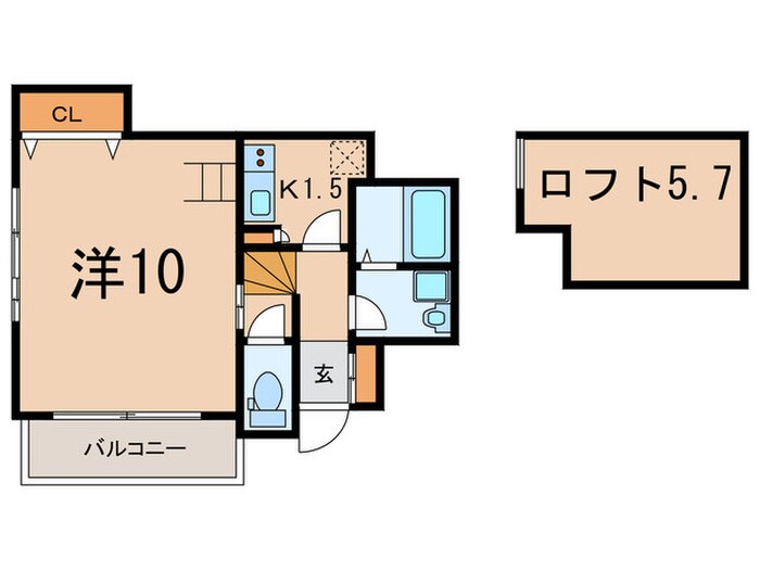 間取り図 グランメール旭が丘