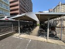 駐輪場 アスティオン江坂