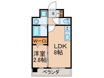 間取図 カウニスルーチェ