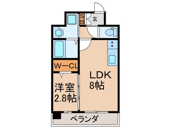 間取り図 カウニスルーチェ